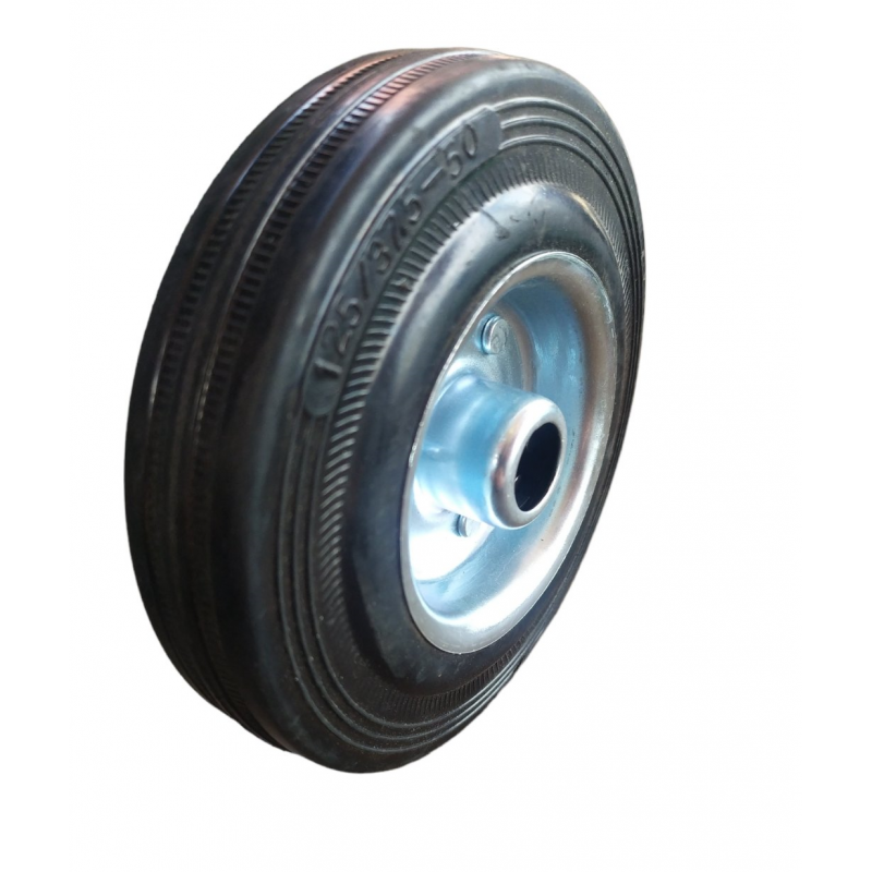 Колесо 125 мм на литій гумі, вісь 14 мм