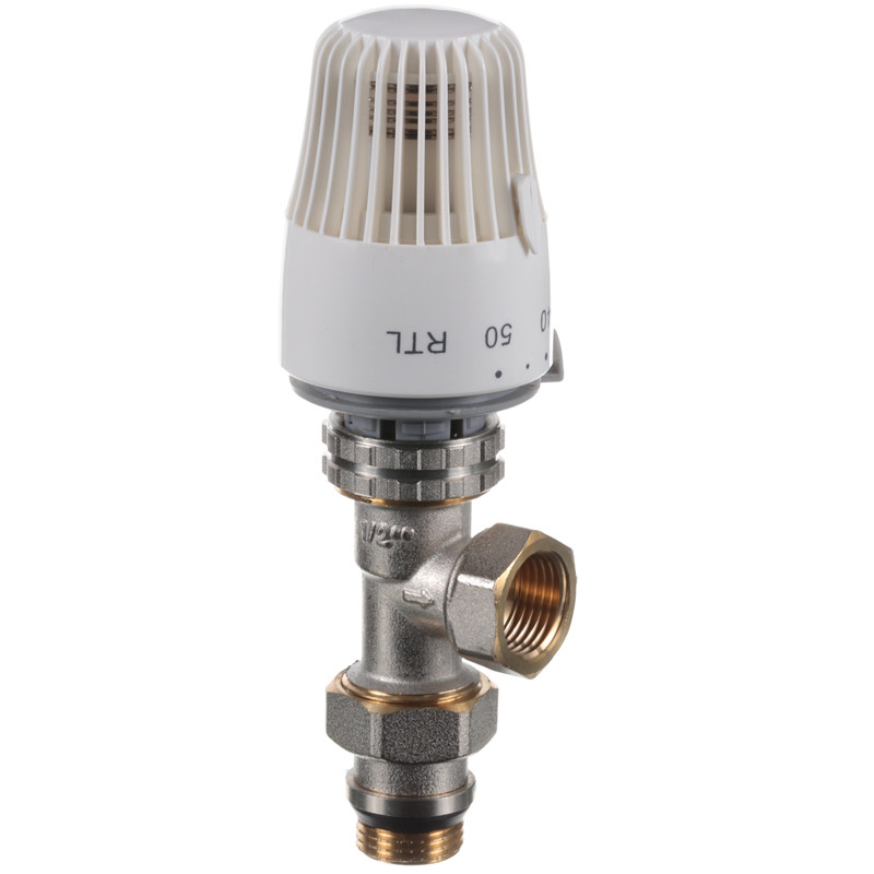 Кран RTL 1/2x1/2 кутовий, із системою "антипротікання", "KOER"