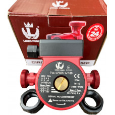Насос циркуляційний "Lider Pumps" LPS 25-60-180 з гайками, (мідна обмотка), Польща