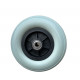 Колесо пінополіуретанове 200х50мм (вісь 12мм), на тачку, інвалідний візок
