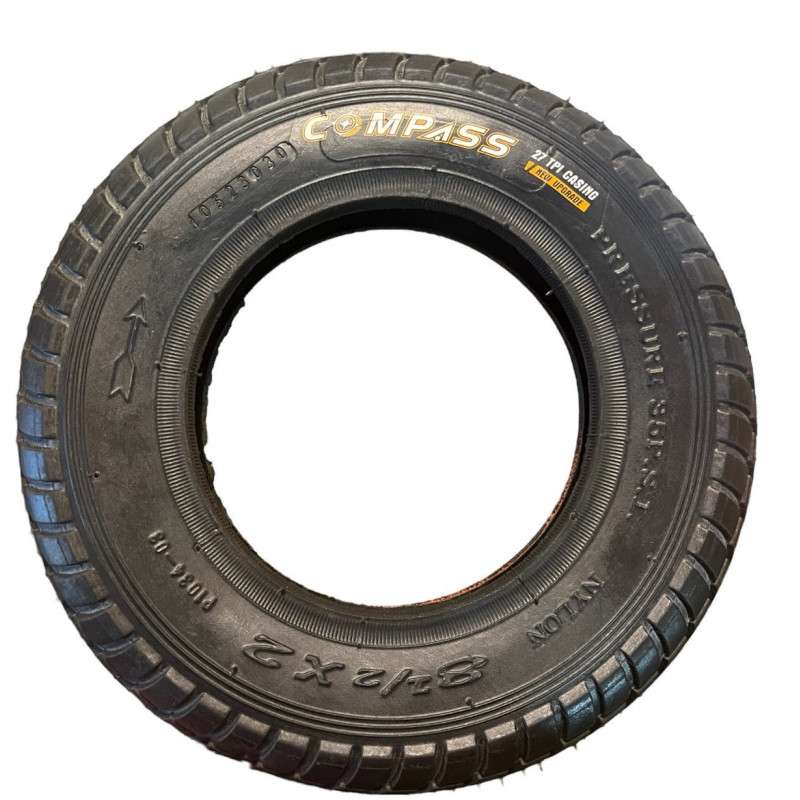 Покришка 8 1/2х2 на електросамокат, гіроборд, гіроскутер, "WANDA COMPASS" (50% гуми)