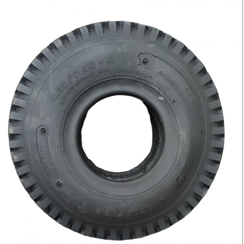 Покрышка  4.10/3.50-4 4PR (60% каучуку) на тачку, візок, дитячий квадроцикл, багі, "DeliTire" Індонезія