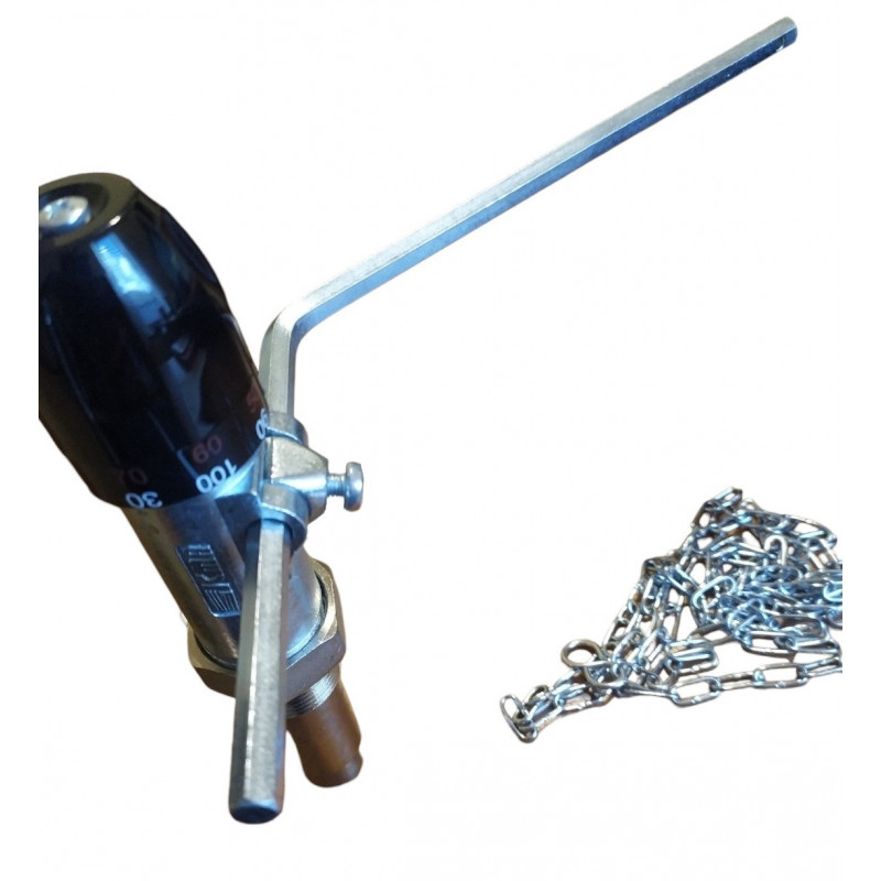 Регулятор тяги на твердопаливний котел, механічний, "ICMA" Італія