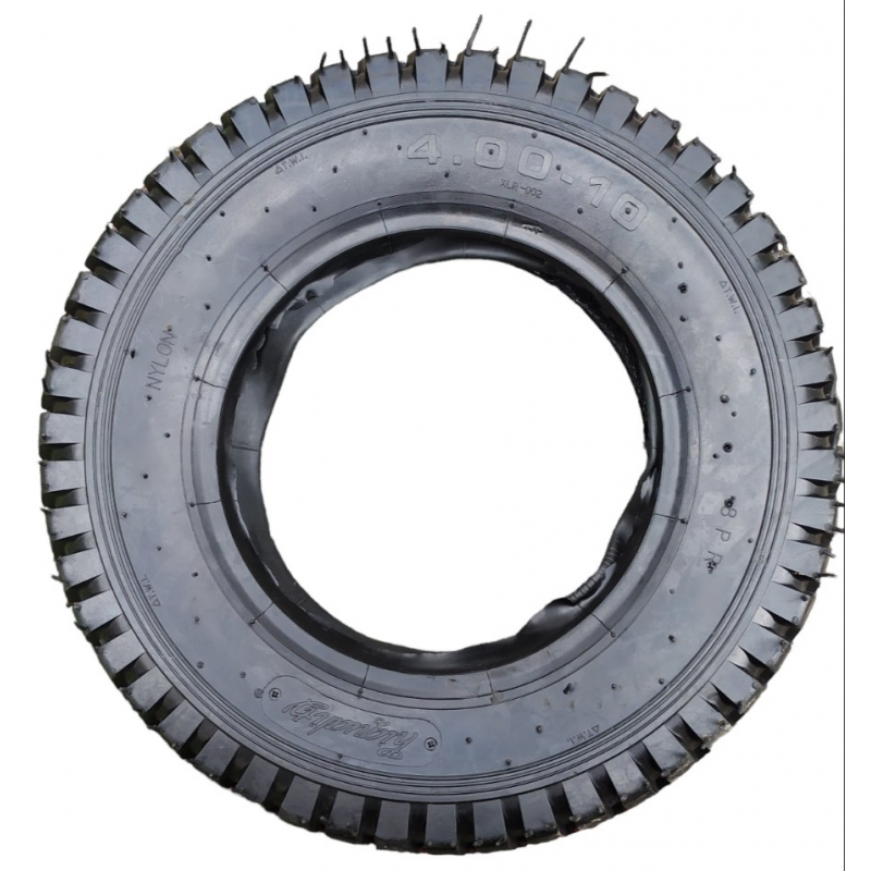 Покришка з камерою 4.00-10 "Hiykualiti" (8PR) MaxLoad 712кг