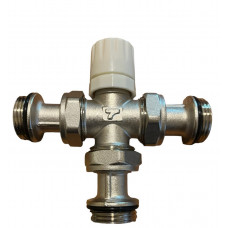 Розділювальній триходовий клапан термостатичний "Europroduct" (DN25)  Чехія