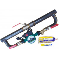 Байпас у зборі 1"1/2 (ДУ40) з краном довгий (670 мм)