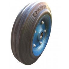 Колесо 250 мм лите, вісь 20 мм