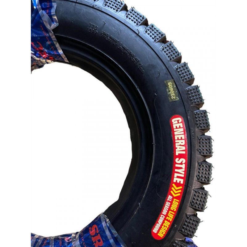 Шина з камерою 4.50-12 на мотоблок, 10PR (ТТ) для зубра/причепа