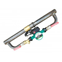 Байпас в зборі 1"1/2 (ДУ 40) з латунним клапаном довгий (670 мм)