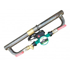 Байпас в зборі 1"1/2 (ДУ 40) з латунним клапаном довгий (670 мм)