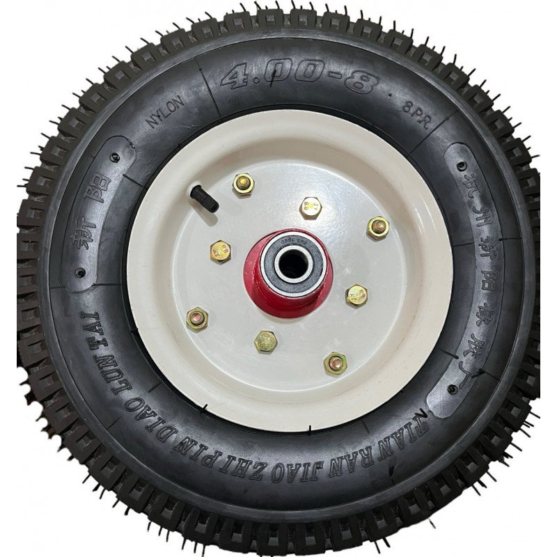Колесо 4.00-8 (8PR) зі ступицею під вісь 20мм, Max Load 600kg