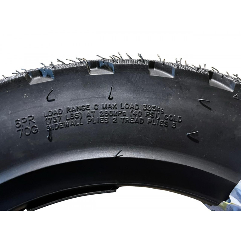 Покришка з камерою 4.00-12, (ТТ),  Max Load 335kg (6PR), Load Range "C"