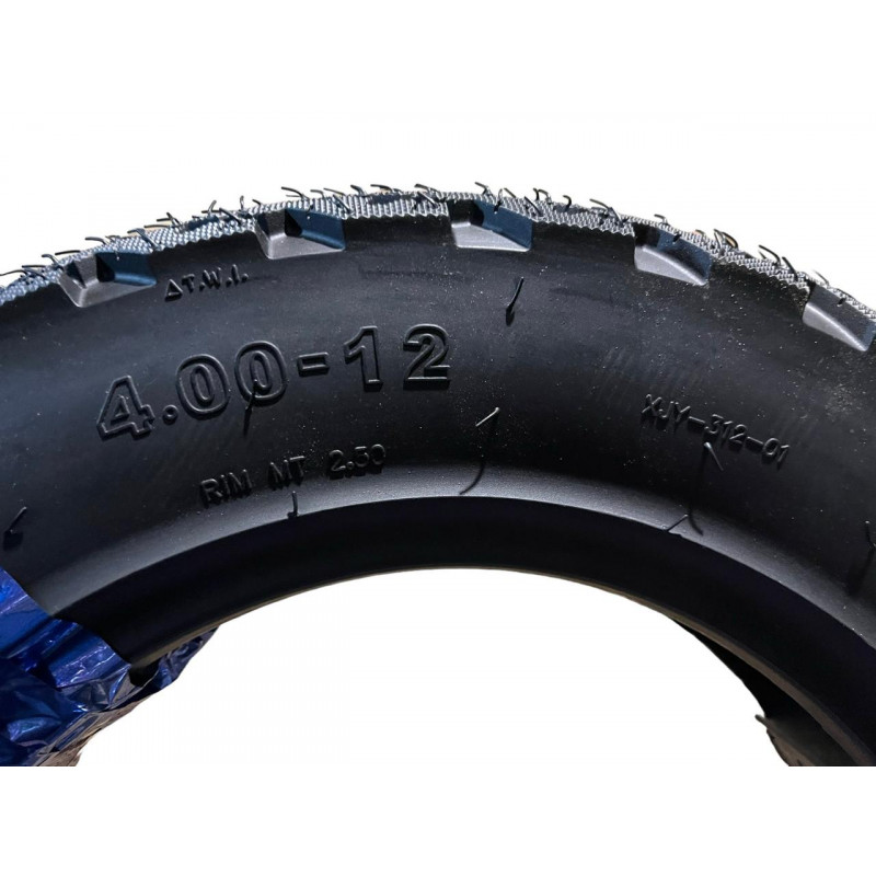 Покришка з камерою 4.00-12, (ТТ),  Max Load 335kg (6PR), Load Range "C"