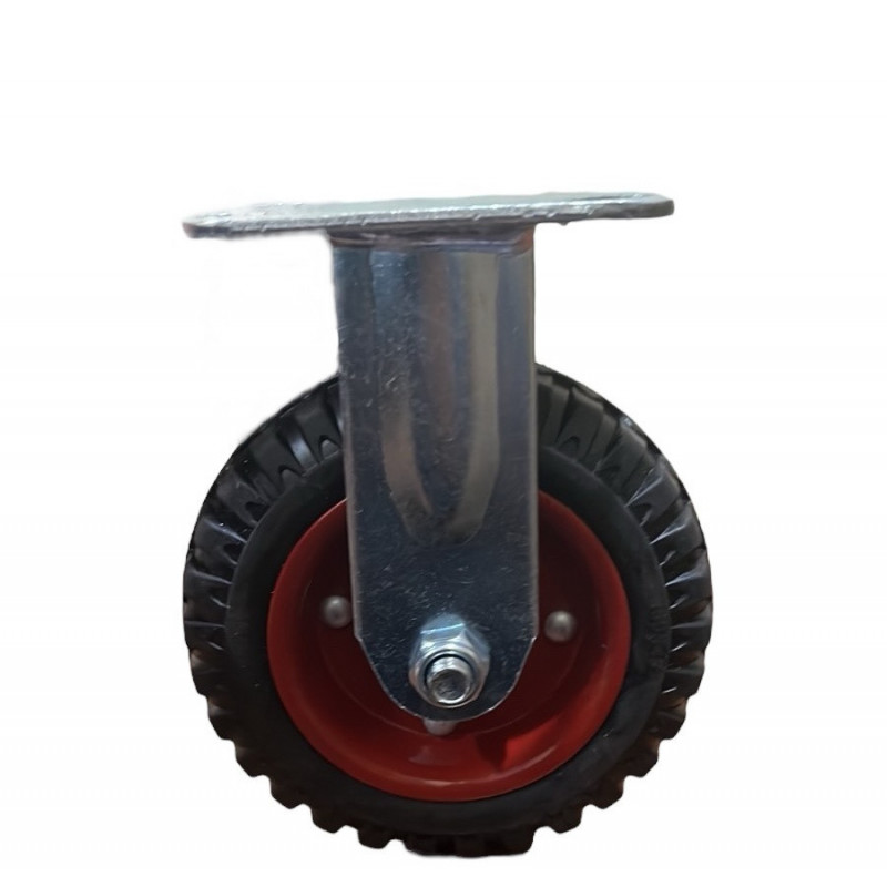 Колесо лите з кронштейном, діаметр 150мм, не поворотне, (180 кг)