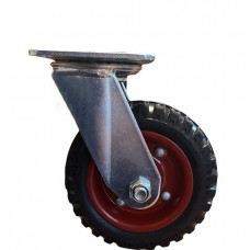 Колесо лите з кронштейном, діаметр 150мм, поворотне, (180кг)