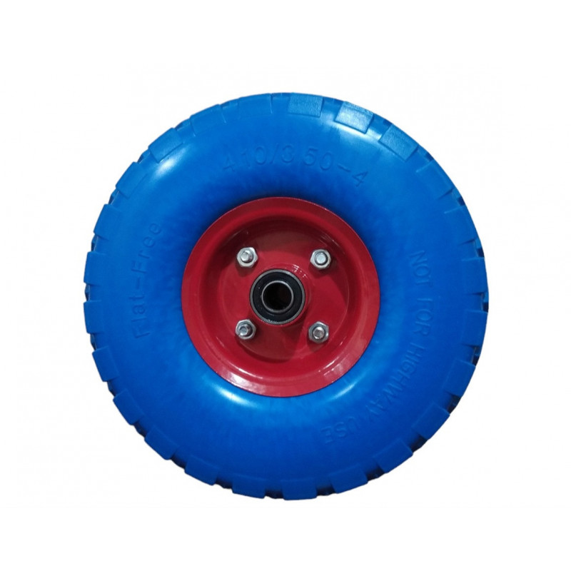 Колесо на тачку пінополіуретанове 3.50-4/16 (4.10/3.50/4) діаметром 250мм