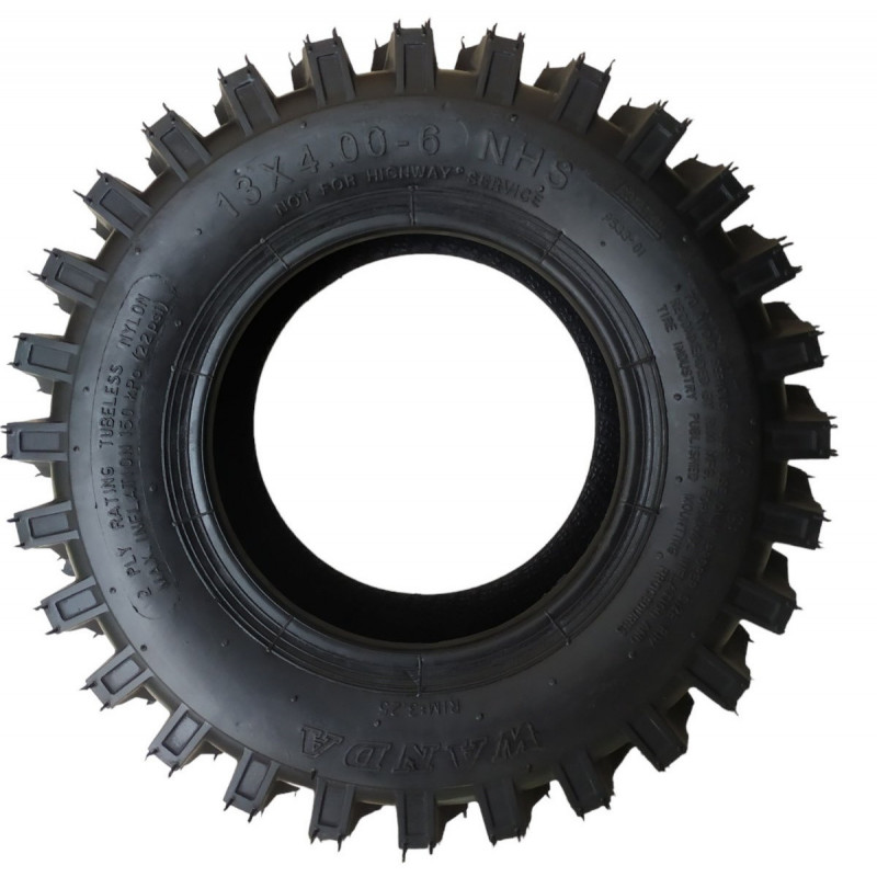 Покришка 13х4.00-6 на дитячий квадроцикл, багі, без камерна (TL), "WANDA" (2PR)