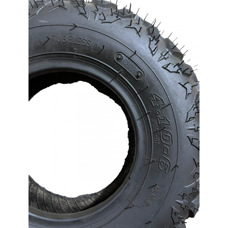 Покришка 4.10-6 на дитячий квадроцикл, баги, без камерна (TL), "WANDA" (2PR)