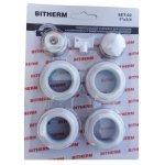 Комплект для під'єднання радіатора 3/4" без кріплень, "BITHERM"