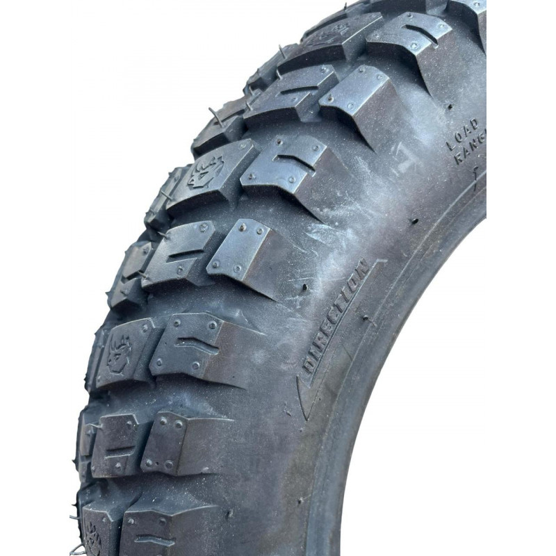 Покришка 3.50-10 (100/90-10) 51J безкамерна (TL), Load Range 'B', (4PR), "DeliTire"