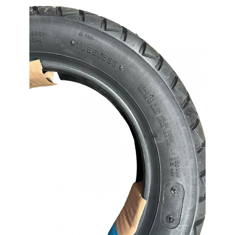 Покришка 3.50-10 (100/90-10) 51J, TL - безкамерна, Load Range 'B', 4PR, "DeliTire"