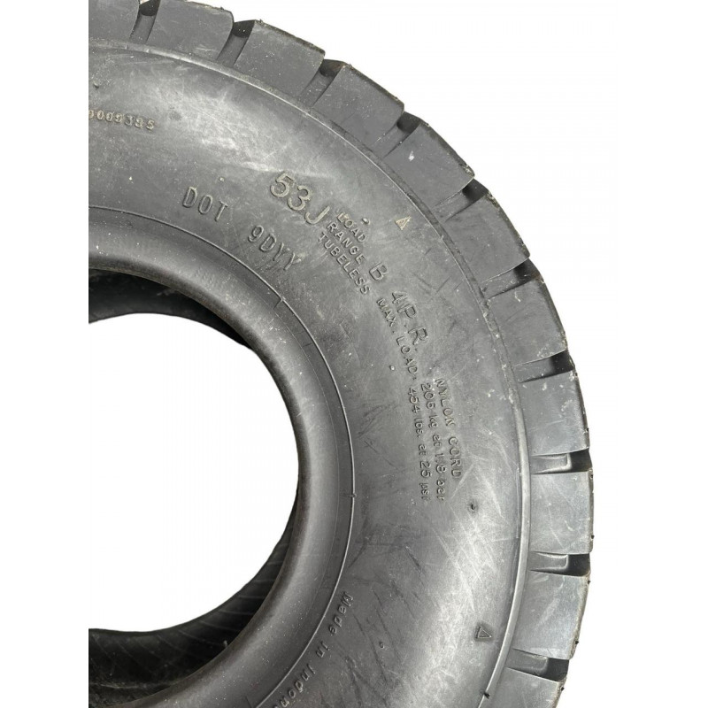 Покришка 130/90-6 безкамерна (TL) 53J, Load Range 'B', (4PR), "DeliTire"