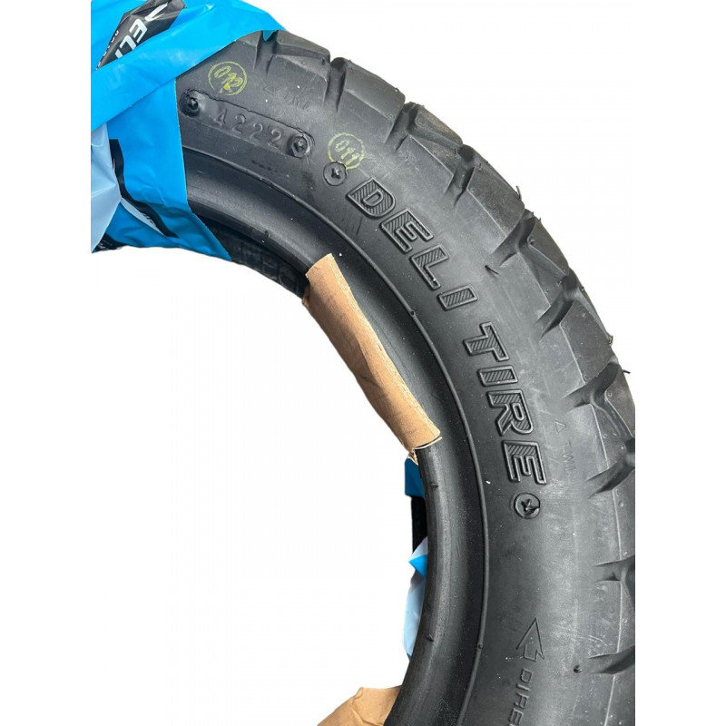 Покришка 100/90-10 (3.50-10) 56J, TL - безкамерна, Load Range 'B', (4PR), "DeliTire"