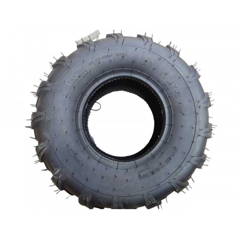 Покришка 19х7-8 (175/80-8) на квадроцикл, без камерна (TL), (4PR)