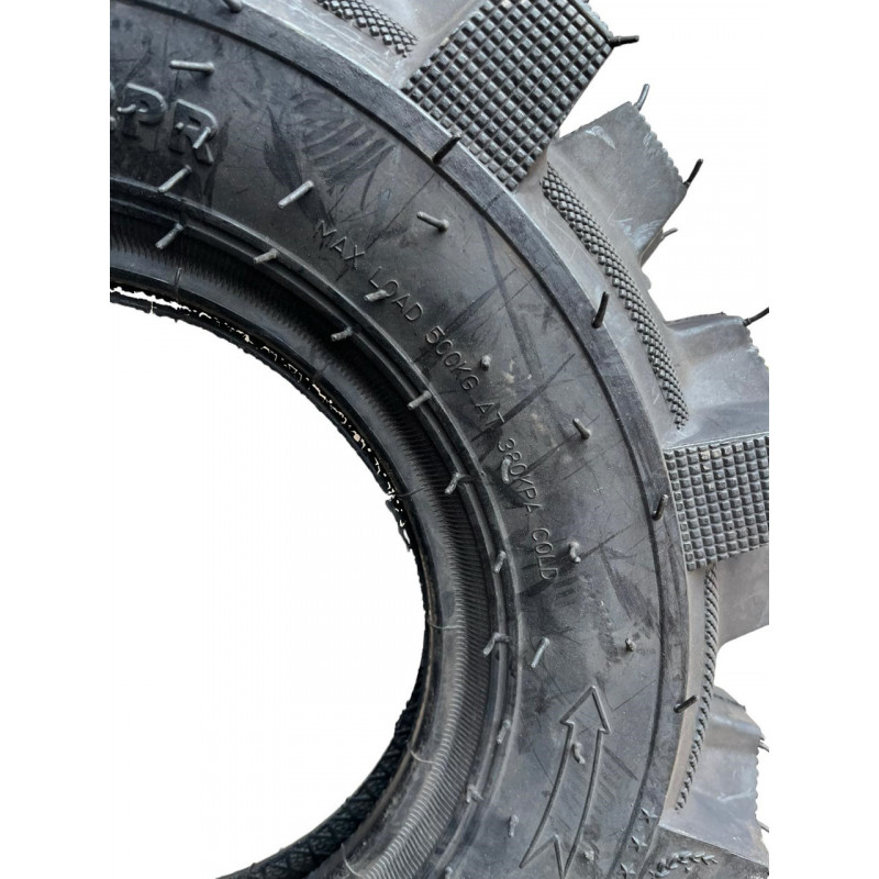 Покришка з камерою 4.00-10 12PR (Max Load: 500 кг) для мотоблока, культиватора та мінітрактора