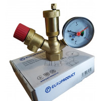 Група безпеки "EUROPRODUCT", клапан 3bar