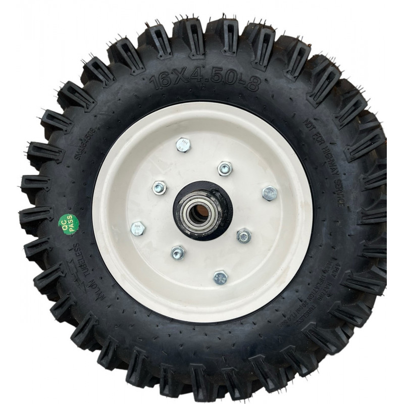 Колесо16х4.50-8 в сборі зі ступицею, (4PR) Max Load 280кг,  "WANDA"