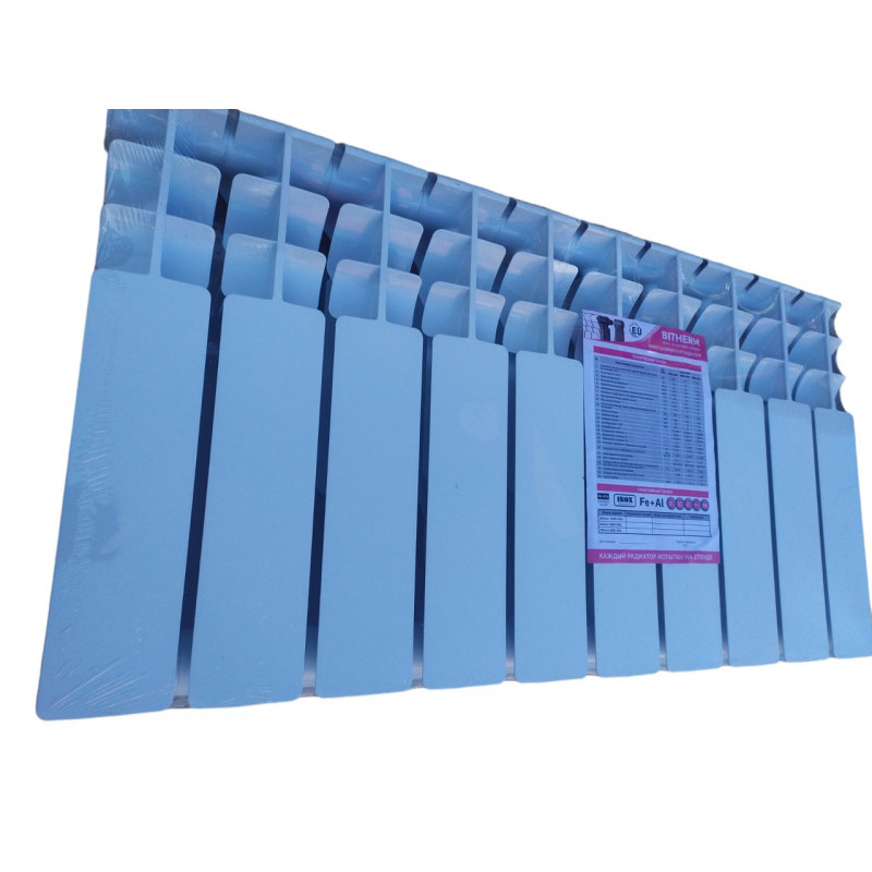 Радіатор біметалевий 80/350 "BITHERM" Fe+All
