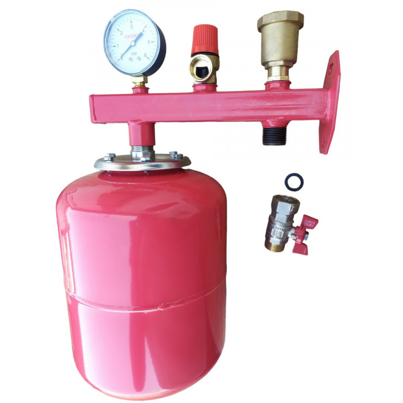 Група безпеки з розширювальним баком 12 л (консольна) 3/4, "KOER" Чехія