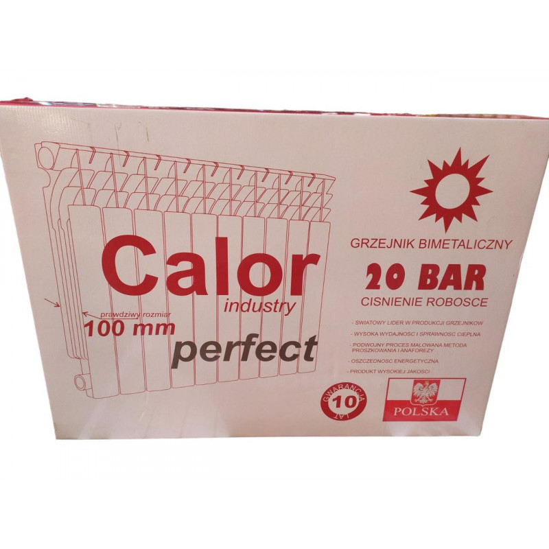 Радіатор біметалевий 100/500 "Calor" Perfect