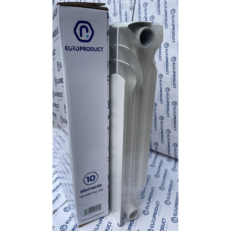 Радіатор біметалевий 100/500, "EUROPRODUCT"