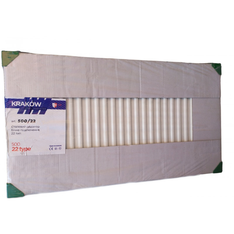 Радіатор сталевий панельний 500x1500 22 Тип, "Krakow" Польща (2850 Вт)
