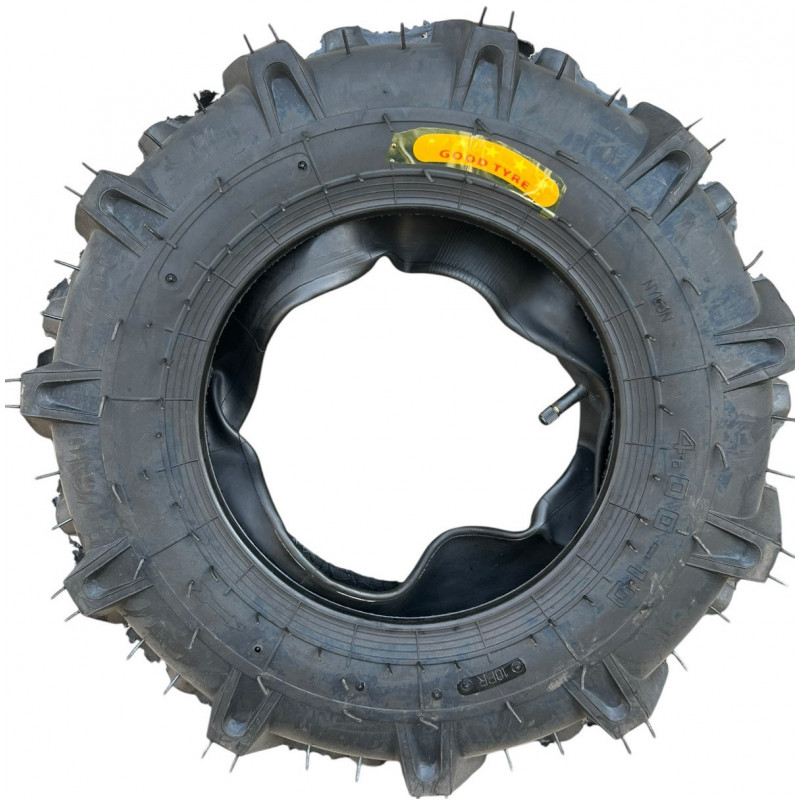 Шина з камерою на мотоблок 4.00-10 (10PR) «Good Tire»