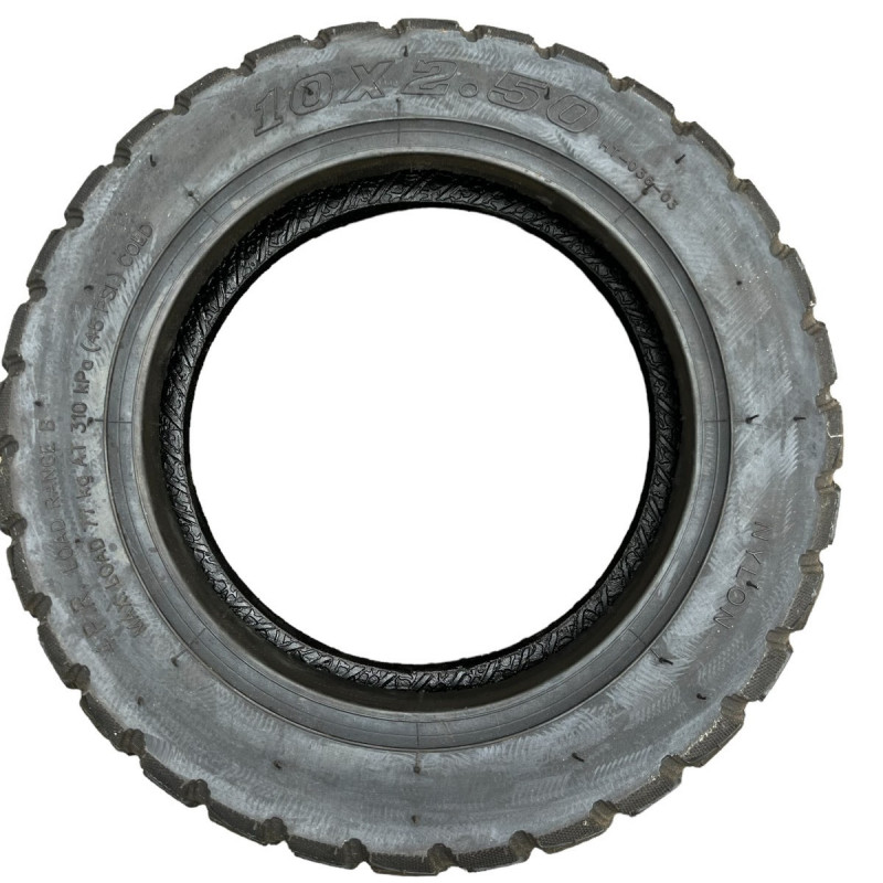 Покришка 10х2.50 безкамерна (TL), (4PR), LOAD RANGE "B", на електросамокат, гіроборд