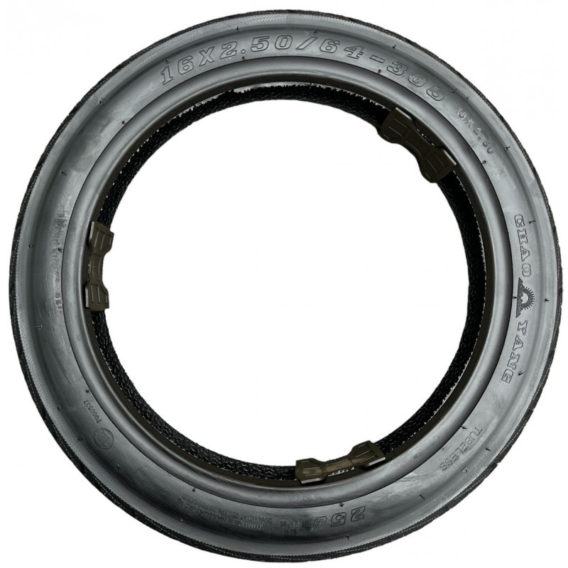 Покришка 16х2.50 (64-305 / 2.25-12)  25J, безкамерна (TL), 4PR, LOAD RANGE "C", "Chao Yang"