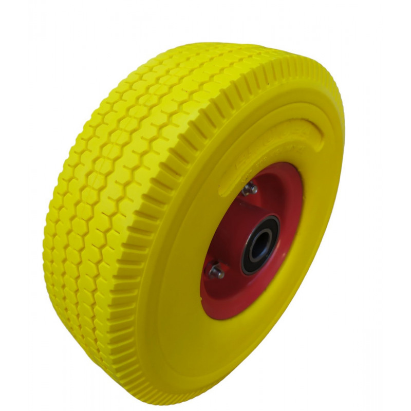 Колесо на тачку пінополіуретанове 4.00-4/20 мм, діаметром 250 мм