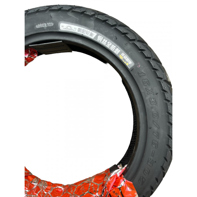 Покришка 16х3.0 (76-305), безкамерна (TL), 6PR, MAX. LOAD 136кг,  "Chao Yang"