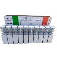 Радіатор біметалевий 100/200 "BRITOLLI"