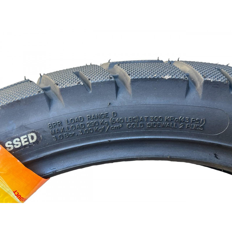 Покришка 4.10-18 (120/80-18) LOAD RANGE D, (8PR), Enduro (ТТ)
