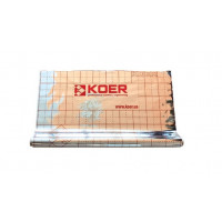 Фольгована плівка 105мкм, з розміткою для теплої підлоги «Koer»