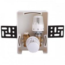 Unibox (Т + RTL), терморегулювальний монтажний комплект для теплої підлоги з євроконусом