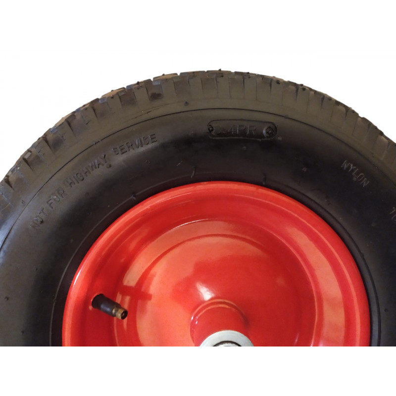 Колесо на тачку діаметром 370 мм, модель 4.00-8/20 (4.80/4.00-8), пневматична