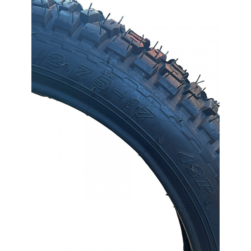 Покришка 2.75-17 42Р камерна (ТТ), Max.Load:152кг (4PR), CROSS