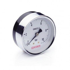 Манометр аксіальний 10 bar, D=63мм, 1/4'' "Koer"
