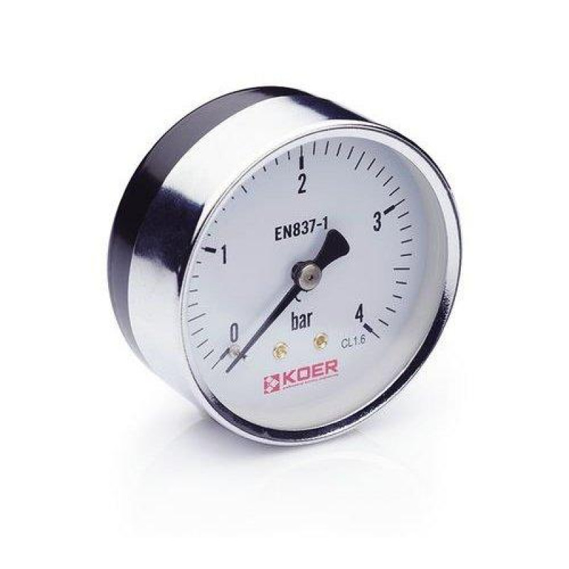 Манометр аксіальний 4 bar, D=63 мм, 1/4'' " Koer "