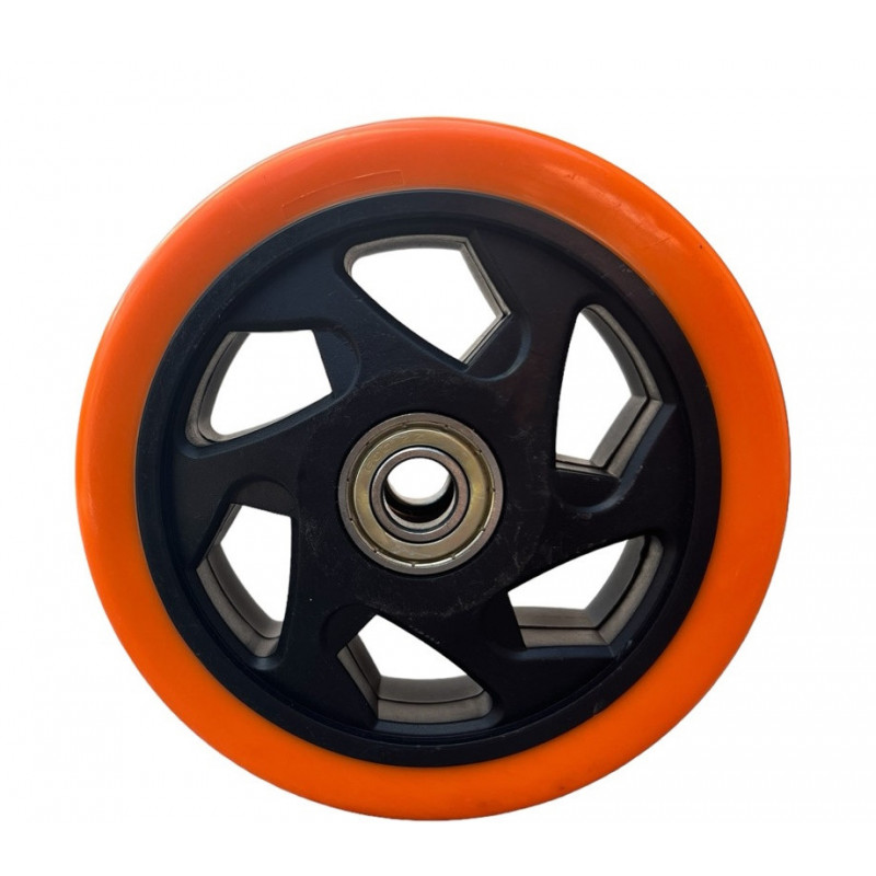 Колесо поворотне пінополіуританове 125мм, навантаження 120кг